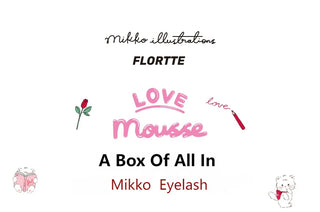 Flortte x Mikko: False Eyelashes (5 types 242 pieces)