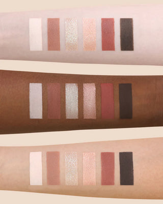Flower Knows: Butterfly Cloud Collar - Embossed Six-Color Eyeshadow Palette