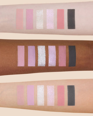 Flower Knows: Butterfly Cloud Collar - Embossed Six-Color Eyeshadow Palette
