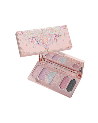 Flower Knows: Butterfly Cloud Collar - Embossed Six-Color Eyeshadow Palette