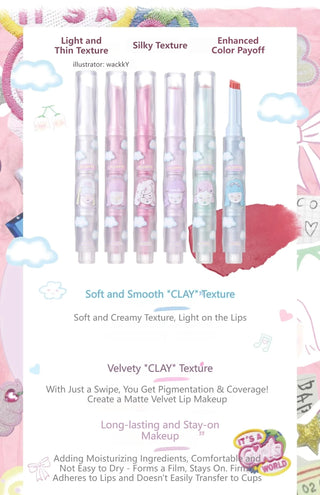 Flortte: Girl's World Lip Clay