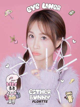 Flortte: Esther Bunny - Double-Ended Eyeliner