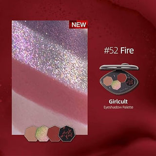 Girlcult: Hallucination 4-Color Eyeshadow Palette - 50,51,52