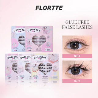 Flortte: Cute Club Series - Glue Free False Eyelashes (N07 Nine Tailed Fox)