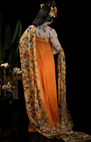 Tang Dynasty Qixiong Hanfu (Whole Set) - Gong Yue (M Size)