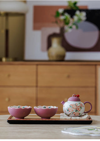 Miao Shan Tang: 5-Piece Tea Set Gift Box