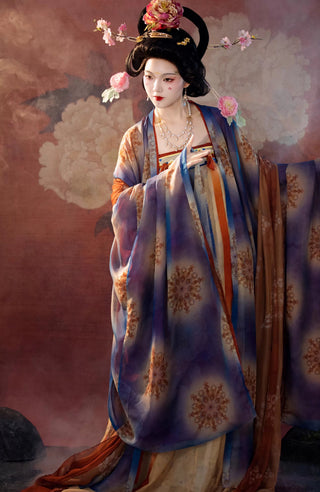 Tang Dynasty Qixiong Hanfu (Whole Set) - Tai Ping (M Size)