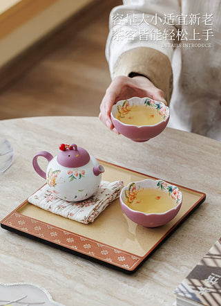 Miao Shan Tang: 5-Piece Tea Set Gift Box