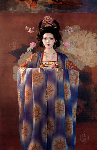 Tang Dynasty Qixiong Hanfu (Whole Set) - Tai Ping (M Size)