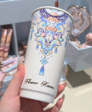 Flower knows: Butterfly Cloud Collar Collection - Mug