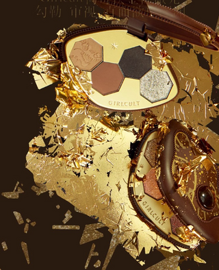 Girlcult: Hallucination 4-Color Eyeshadow Palette - 55
