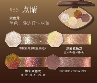 Girlcult: Hallucination 4-Color Eyeshadow Palette - 56