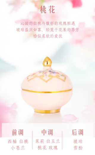 The Palace Museum: The Twelve Flower Deities Scent Balm