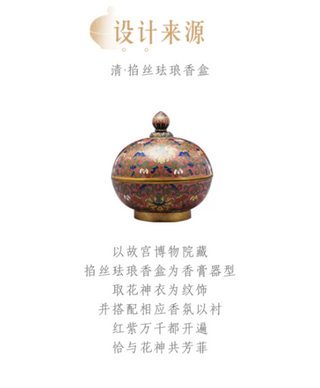 The Palace Museum: The Twelve Flower Deities Scent Balm