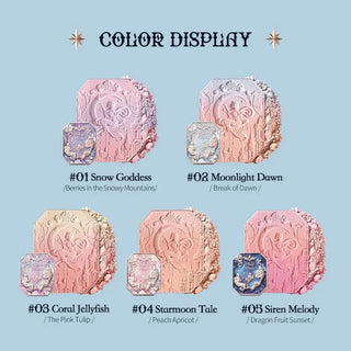 Flower Knows: Moonlight Mermaid Jewelry Blush - 05 Siren Melody