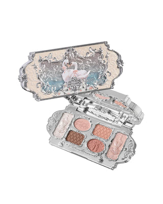 Flower knows: Swan Ballet Six-Color Makeup Palette 01 White Swan