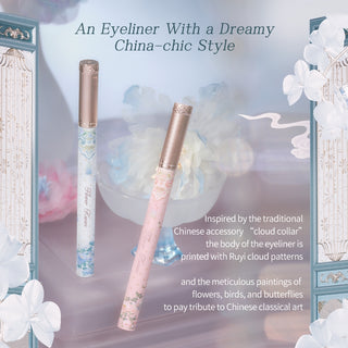 Flower knows: Butterfly cloud collar - liquid eyeliner