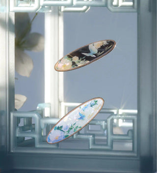 Flower knows: Butterfly Cloud Collar - Hair Clip (Black)