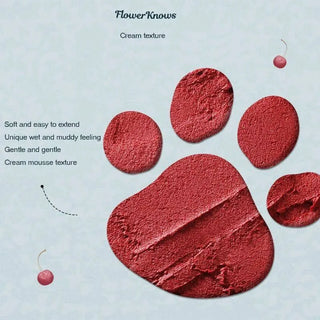 Flower Knows: Never's Shop Collection - Creamy Matte Lip Cream 01 Strawberry Cream
